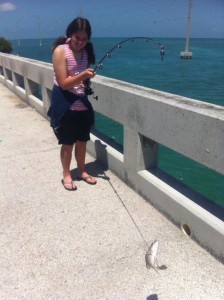 Catching mangrove snapper brings nothing but smiles!