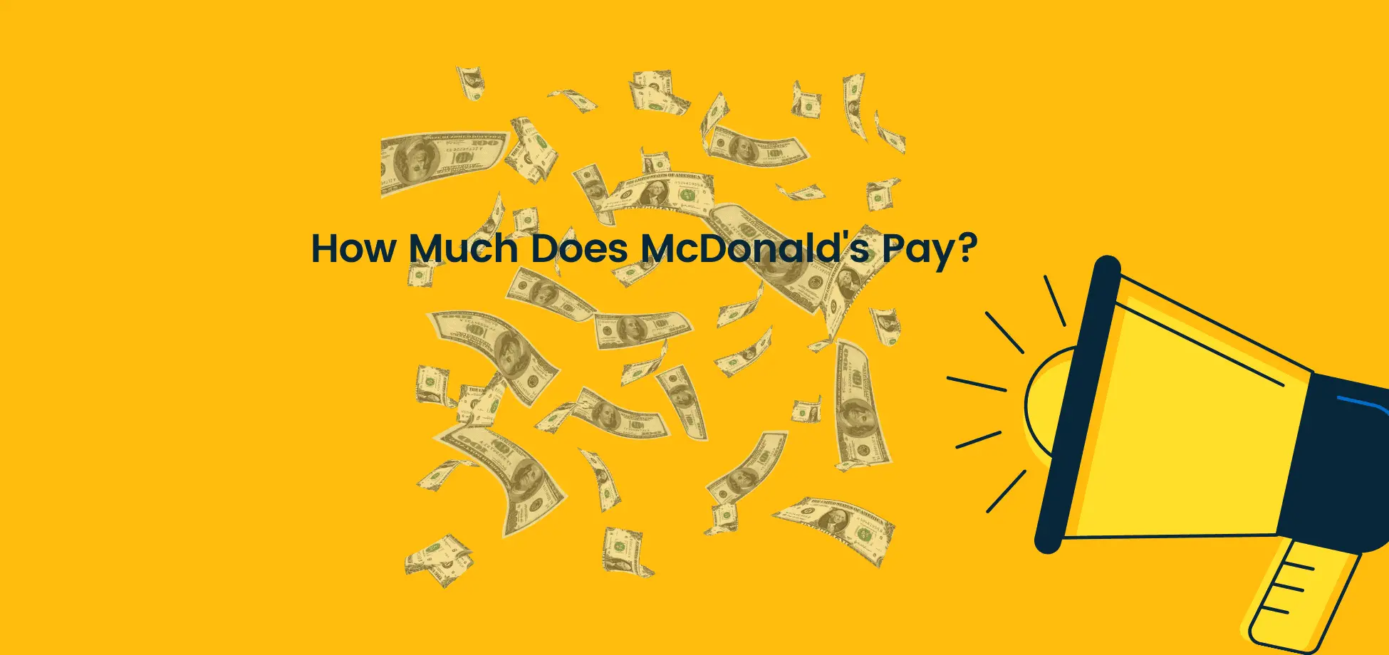 What is the starting pay at McDonald's? Let's take a close look at the present pay and see what's in store for the future