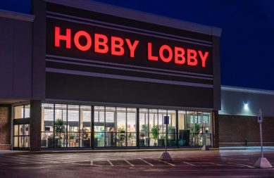 You can fill out a Hobby Lobby application in person if you are going after an hourly position.