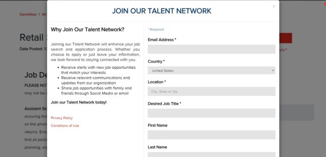 GameStop Application Guide For Employment And Careers DailyWorkhorse