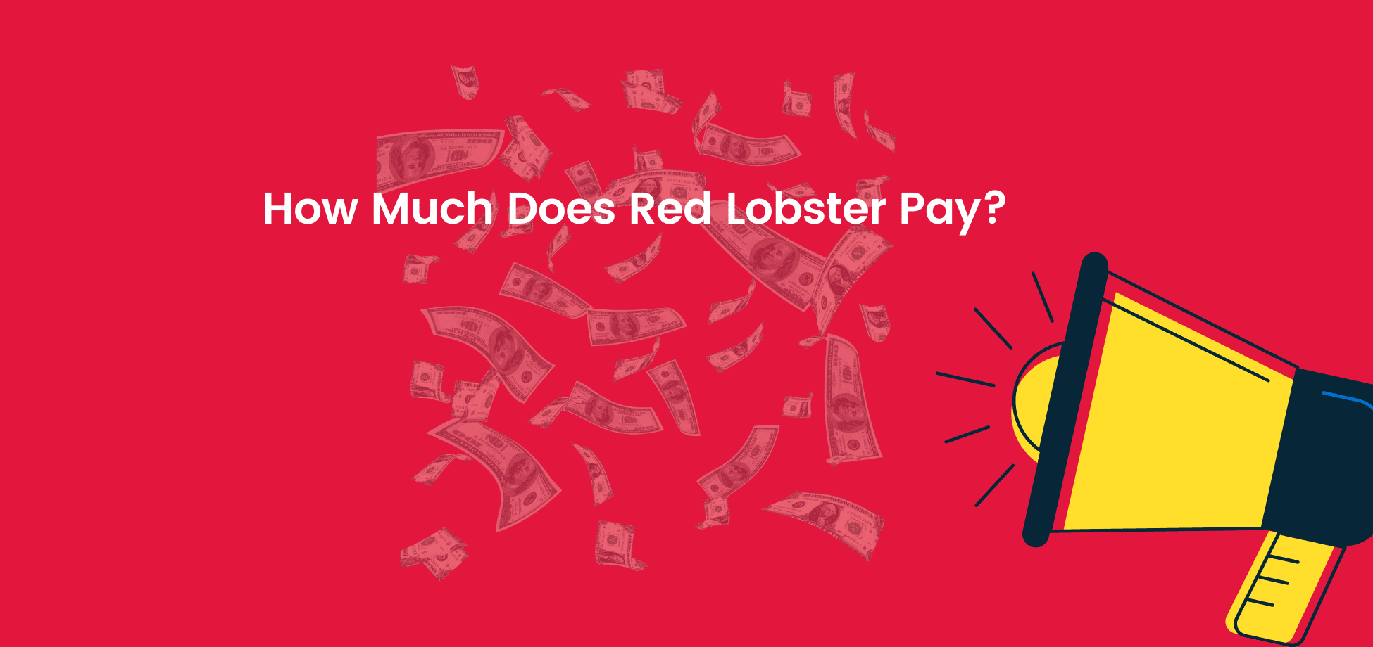 The rd Lobster starting pay is slightly above-average for a restaurant.